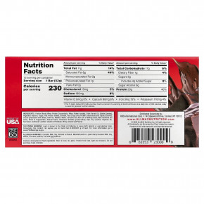 ALLMAX, Hexapro™, протеиновый батончик, брауни с шоколадной помадкой, 12 батончиков по 53 г (1,9 унции) в Москве - eco-herb.ru | фото