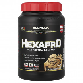 ALLMAX, Hexapro™, высокопротеиновая нежирная мука, шоколад и арахисовое масло, 907 г (2 фунта) - подробнее ALLMAX, Hexapro™, высокопротеиновая нежирная мука, шоколад и арахисовое масло, 907 г (2 фунта) - описание