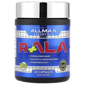 ALLMAX, R+АЛК, 60 капсул - описание | фото