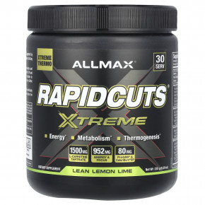 ALLMAX, Rapidcuts® Xtreme, постный лимон и лайм, 235 г (8,29 унции) - описание | фото