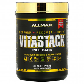 ALLMAX, VITASTACK™, набор таблеток, 30 комплектных упаковок - описание | фото