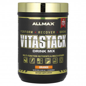 ALLMAX, Vitastack, смесь для приготовления напитка, со вкусом апельсина, 250 г (8,82 унции) в Москве - eco-herb.ru | фото