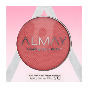 Almay, Healthy Hue Blush, румяна, оттенок 300 розовый, 5 г (0,17 унции) - описание