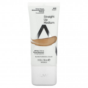 Almay, Smart Shade, тональная основа для макияжа, SPF 15, 300 Straight Up Medium, 30 мл - описание | фото