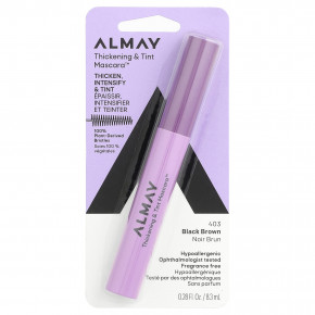 Almay, Thickening & Tint Mascara™, оттенок 403 черно-коричневый, 8,3 мл (0,28 жидк. унции) в Москве - eco-herb.ru | изображение Almay, Thickening & Tint Mascara™, оттенок 403 черно-коричневый, 8,3 мл (0,28 жидк. унции) в Москве - eco-herb.ru | фото