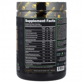 ALPHA LION, SuperHuman Pump, Blue Steel, мохито с голубикой, 373 г (13,18 унции) в Москве - eco-herb.ru | фото