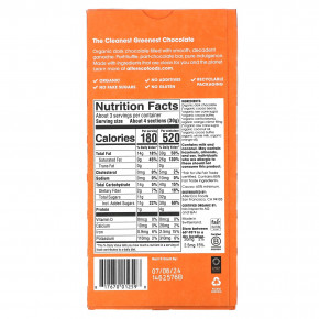 Alter Eco, Trumble Thins, органический темный шоколад, апельсиновый крем, 84 г (2,96 унции) (Товар снят с продажи) в Москве - eco-herb.ru | фото