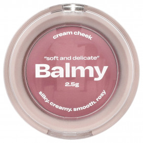 alternativestereo, Balmy Cream, крем для щек, № 2, клубничное молоко, 2,5 г (0,08 унции) - описание | фото