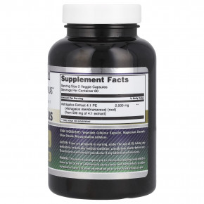 Amazing Nutrition, астрагал, 120 растительных капсул (1000 мг в 1 капсуле) в Москве - eco-herb.ru | фото