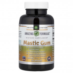Amazing Nutrition, мастиковая смола, 120 капсул (500 мг в каждой капсуле) в Москве - eco-herb.ru | фото