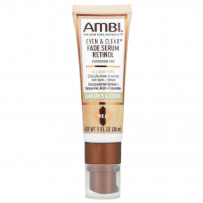 AMBI, Even & Clear® Fade Serum Retinol, 30 мл (1 жидк. Унция) - описание | фото