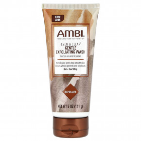 AMBI, Even & Clear®, нежное отшелушивающее средство, овсянка и морские венчики, 141 г (5 унций) в Москве - eco-herb.ru | фото