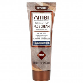 AMBI, Even & Clear®, улучшенный крем для обесцвечивания, 30 мл (1 жидк. Унция) в Москве - eco-herb.ru | фото