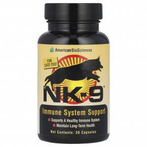 American Biosciences, NK-9™, Immune System Support, 30 Capsules в Москве - eco-herb.ru | фото
