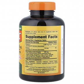 American Health, Ester-C® с цитрусовыми биофлавоноидами, 180 вегетарианских таблеток в Москве - eco-herb.ru | фото