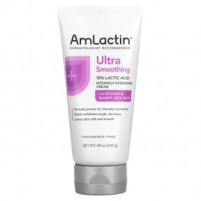 AmLactin, Ultra Smoothing, For Rough & Bumpy Dry Skin, 4.9 oz (140 g) в Москве - eco-herb.ru | фото