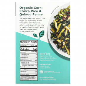 Ancient Harvest, Organic & Gluten Free Pasta, Penne, Corn, Brown Rice & Quinoa, 9.6 oz (272 g) в Москве - eco-herb.ru | фото