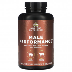 Ancient Nutrition, Male Performance, 180 капсул - описание | фото