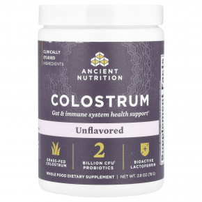Ancient Nutrition, Молозиво, без добавок, 78 г (2,8 унции) - подробнее Ancient Nutrition, Молозиво, без добавок, 78 г (2,8 унции) - описание