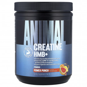 Animal, Creatine HMB+™, порошок, Power Punch, 342 г (12,06 унции) - описание | фото