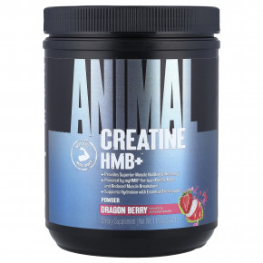 Animal, Creatine HMB+™ в порошке, со вкусом питахайи, 327 г (11,53 унции) - описание | фото