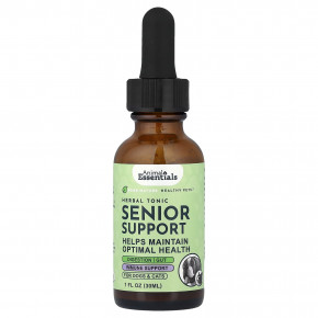 Animal Essentials, Senior Support, добавка для поддержки здоровья собак и кошек, 30 мл (1 жидк. унция) - описание | фото