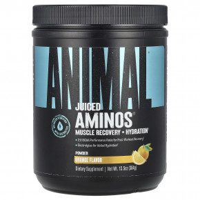 Animal, Juiced Aminos® в порошке, апельсин, 384 г (13,5 унции) - описание