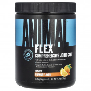 Animal, порошок Flex® для поддержки суставов, со вкусом апельсина, 339 г (11,96 унции) - описание | фото