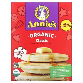 Annie's Homegrown, Organic Classic Pancake & Waffle Mix , 26 oz (737 g) в Москве - eco-herb.ru | фото