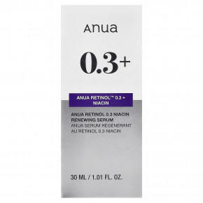 Anua, Retinol ™ 0,3% + обновляющая сыворотка с ниацином, 30 мл (1,01 жидк. Унции) в Москве - eco-herb.ru | фото