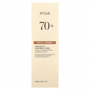 Anua, Rice 70 Glow Milky Toner, 250 мл (8,45 жидк. Унции) в Москве - eco-herb.ru | изображение Anua, Rice 70 Glow Milky Toner, 250 мл (8,45 жидк. Унции) в Москве - eco-herb.ru | фото
