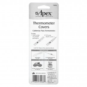 Apex, Крышки для термометров`` 55 одноразовых гигиенических крышек в Москве - eco-herb.ru | фото