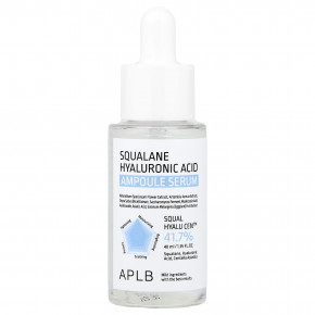 APLB, Ампульная сыворотка со скваланом и гиалуроновой кислотой, 40 мл (1,35 жидк. Унции) - описание | фото