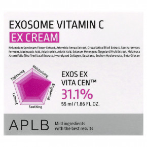 APLB, Exosome, крем с витамином C EX, 55 мл (1,86 жидк. Унции) в Москве - eco-herb.ru | изображение APLB, Exosome, крем с витамином C EX, 55 мл (1,86 жидк. Унции) в Москве - eco-herb.ru | фото