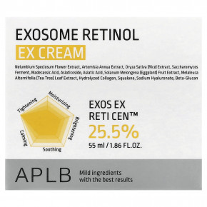 APLB, Exosome Retinol EX, крем, 55 мл (1,86 жидк. Унции) в Москве - eco-herb.ru | изображение APLB, Exosome Retinol EX, крем, 55 мл (1,86 жидк. Унции) в Москве - eco-herb.ru | фото