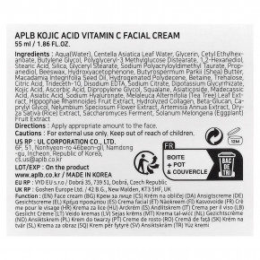 APLB, Крем для лица с койевой кислотой и витамином C, 55 мл (1,86 жидк. Унции) в Москве - eco-herb.ru | изображение APLB, Крем для лица с койевой кислотой и витамином C, 55 мл (1,86 жидк. Унции) в Москве - eco-herb.ru | фото