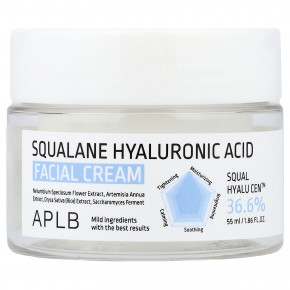 APLB, Крем для лица со скваланом и гиалуроновой кислотой, 55 мл (1,86 жидк. Унции) в Москве - eco-herb.ru | изображение APLB, Крем для лица со скваланом и гиалуроновой кислотой, 55 мл (1,86 жидк. Унции) в Москве - eco-herb.ru | фото