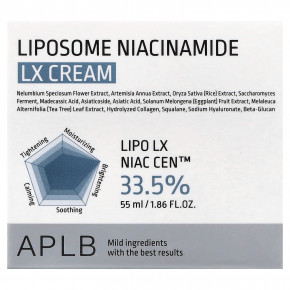 APLB, Крем с липосомальным ниацинамидом LX, 55 мл (1,86 жидк. Унции) в Москве - eco-herb.ru | фото