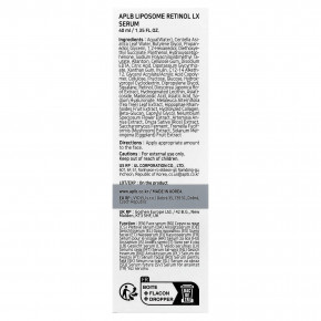 APLB, Липосомальная сыворотка с ретинолом LX, 40 мл (1,35 жидк. Унции) в Москве - eco-herb.ru | изображение APLB, Липосомальная сыворотка с ретинолом LX, 40 мл (1,35 жидк. Унции) в Москве - eco-herb.ru | фото