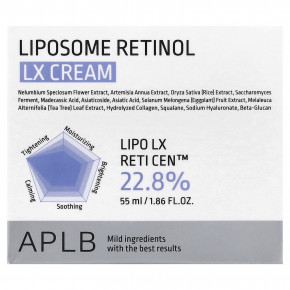 APLB, Liposome Retinol LX Cream, 55 мл (1,86 жидк. Унции) в Москве - eco-herb.ru | изображение APLB, Liposome Retinol LX Cream, 55 мл (1,86 жидк. Унции) в Москве - eco-herb.ru | фото