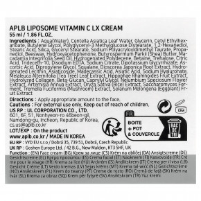 APLB, Liposome Vitamin C LX Cream, 55 мл (1,86 жидк. Унции) в Москве - eco-herb.ru | изображение APLB, Liposome Vitamin C LX Cream, 55 мл (1,86 жидк. Унции) в Москве - eco-herb.ru | фото