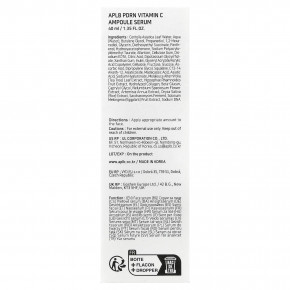 APLB, PDRN, ампульная сыворотка с витамином C, 40 мл (1,35 жидк. Унции) в Москве - eco-herb.ru | изображение APLB, PDRN, ампульная сыворотка с витамином C, 40 мл (1,35 жидк. Унции) в Москве - eco-herb.ru | фото