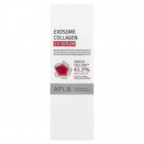 APLB, Сыворотка с коллагеном Exosome Collagen EX, 40 мл (1,35 жидк. Унции) в Москве - eco-herb.ru | изображение APLB, Сыворотка с коллагеном Exosome Collagen EX, 40 мл (1,35 жидк. Унции) в Москве - eco-herb.ru | фото