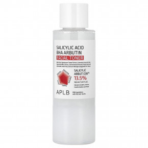APLB, тоник для лица с салициловой кислотой, БГК и арбутином, 160 мл (5,41 жидк. унции) - описание | фото