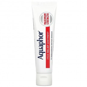 Aquaphor, Itch Relief Ointment, Maximum Strength, Fragrance Free, 1 oz (28 g) в Москве - eco-herb.ru | фото