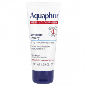 Aquaphor, Лечебная мазь, Advanced Therapy, средство для защиты кожи, 50 г (1,75 унции) - описание | фото