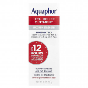 Aquaphor, Мазь для снятия зуда, максимальная эффективность, без отдушек, 56 г (2 унции) в Москве - eco-herb.ru | фото