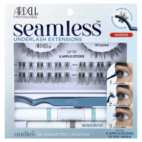 Ardell, Seamless ™, набор для наращивания Underlash, Wispies, набор из 39 предметов - описание | фото