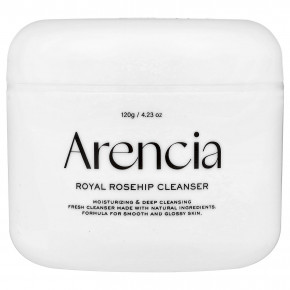 Arencia, Очищающее средство со свежим шиповником, 120 г (4,23 унции) - описание | фото