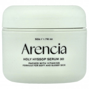Arencia, Сыворотка со священным иссопом 30, для всех типов кожи, 50 г (1,76 унции) - описание | фото